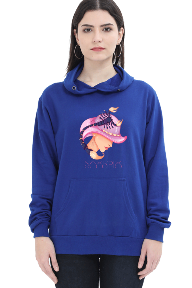 WOMEN || HOODIE SWEATSHIRT || ZODIAC SIGN || ASTROLOGY || SCORPIO || WATER SIGN || LOYALTY || DEVOTIONAL || FANTASY || BIRTHDAY || GIFT FOR HER