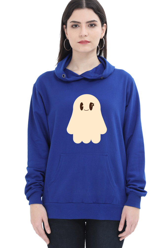 WOMEN || HOODIE SWEATSHIRT || STREETWEAR || GHOST || HOLIDAY FASHION || SPOOKY || FUNNY || HALLOWEEN || CHRISTMAS GIFT || WINTER WEAR