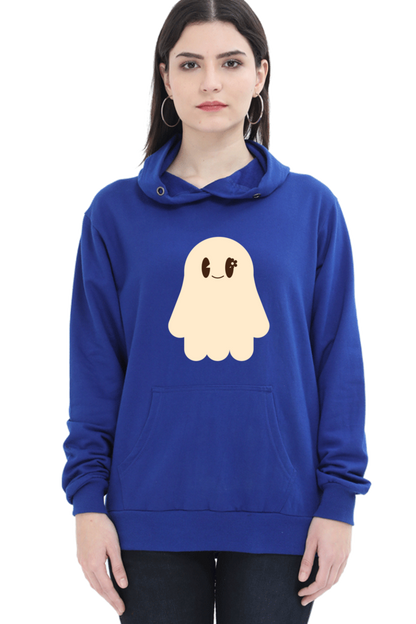 WOMEN || HOODIE SWEATSHIRT || STREETWEAR || GHOST || HOLIDAY FASHION || SPOOKY || FUNNY || HALLOWEEN || CHRISTMAS GIFT || WINTER WEAR