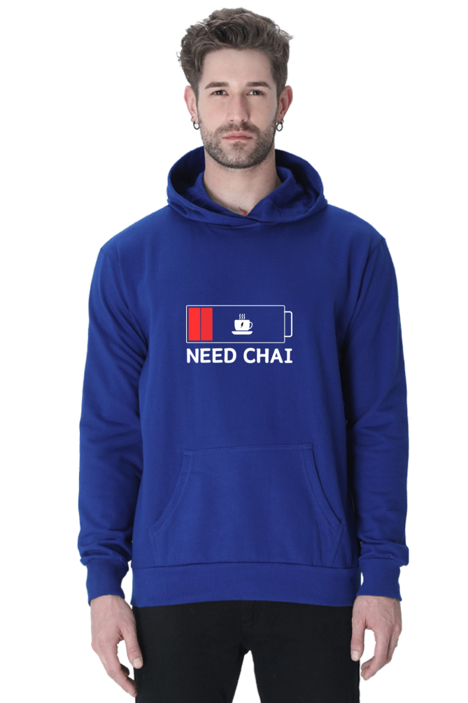 MEN || HOODIE SWEATSHIRT || STREETWEAR || TEA LOVER || TEA ADDICT || NEED CHAI || INDIAN TEA