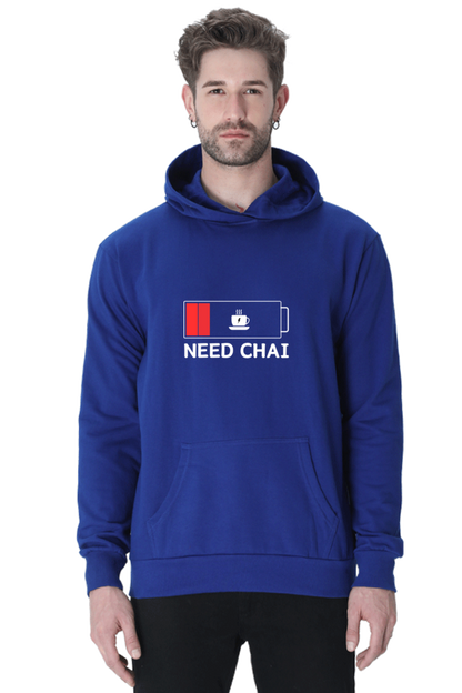 MEN || HOODIE SWEATSHIRT || STREETWEAR || TEA LOVER || TEA ADDICT || NEED CHAI || INDIAN TEA